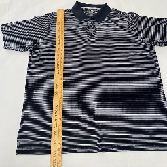 Adidas Golf Polo ClimaLite Short Sleeve Cowboys Shirt Mens Size 2XL - Picture 6 of 8